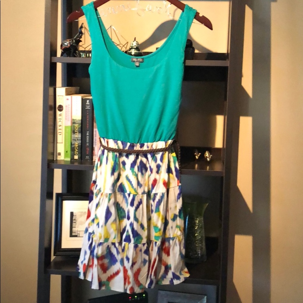 Belted Tank Dress